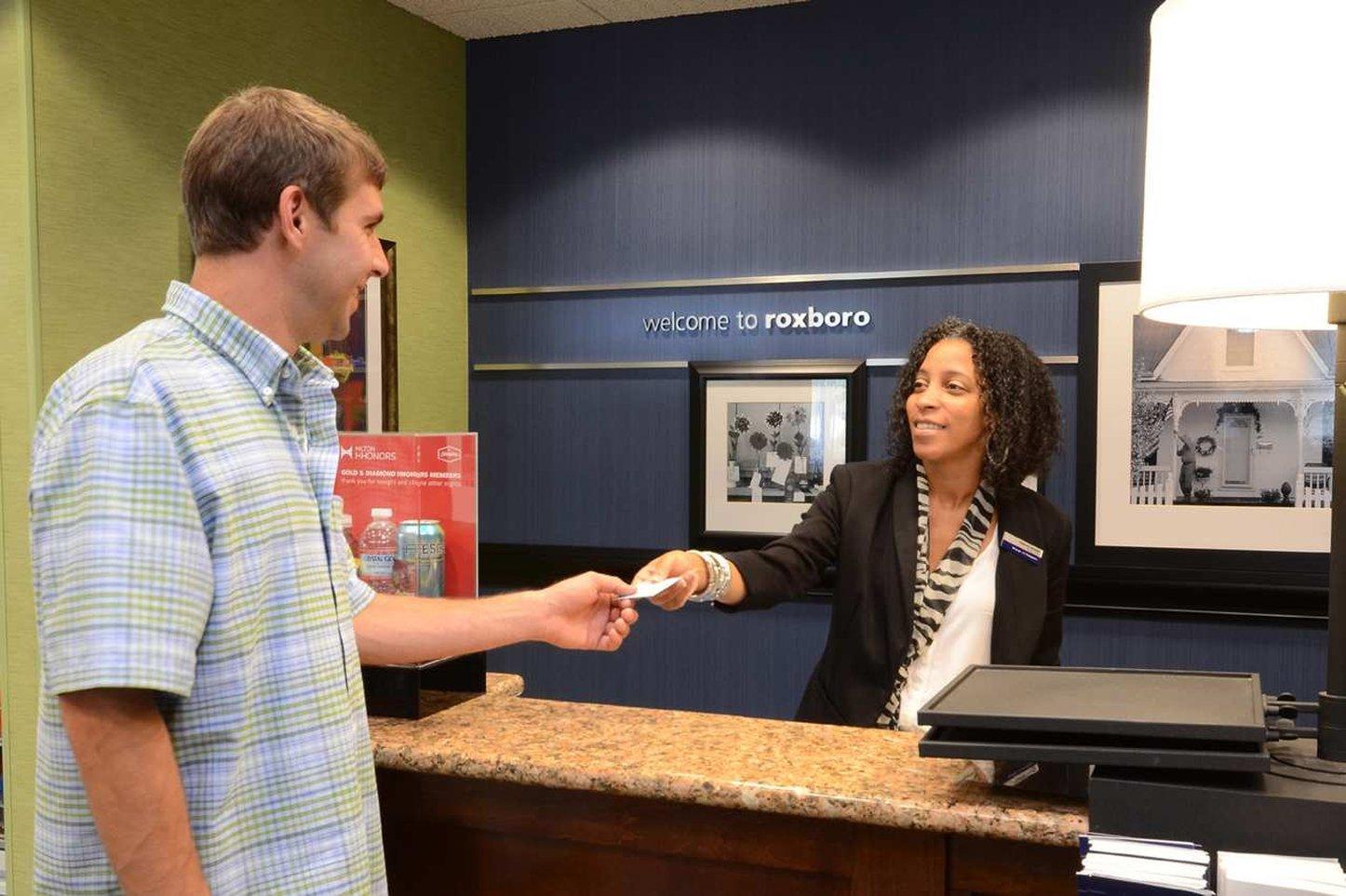 Hampton Inn Roxboro Екстер'єр фото